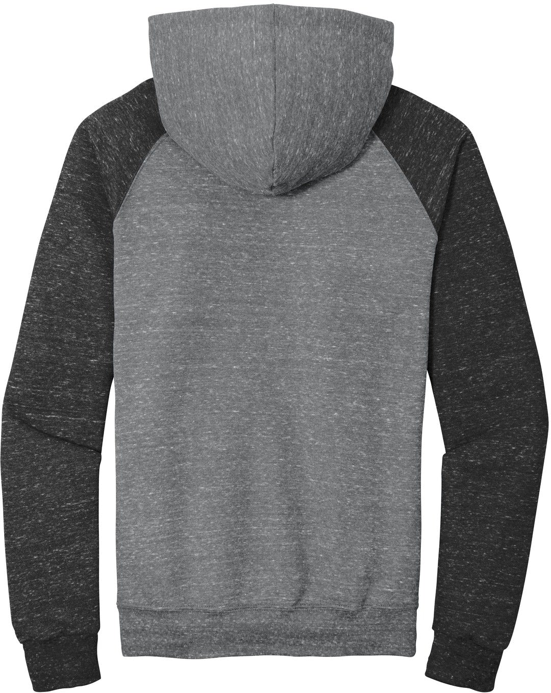 no-logo Jerzees Snow Heather French Terry Raglan Hoodie-Regular-Jerzees-Thread Logic