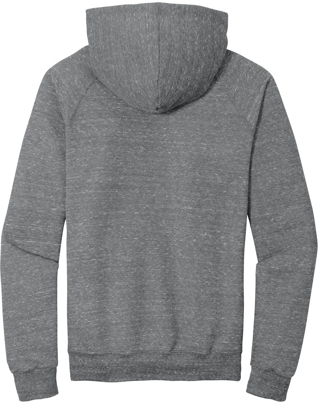 no-logo Jerzees Snow Heather French Terry Raglan Hoodie-Regular-Jerzees-Thread Logic