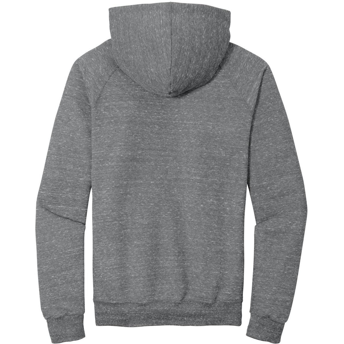 no-logo Jerzees Snow Heather French Terry Raglan Hoodie-Regular-Jerzees-Thread Logic