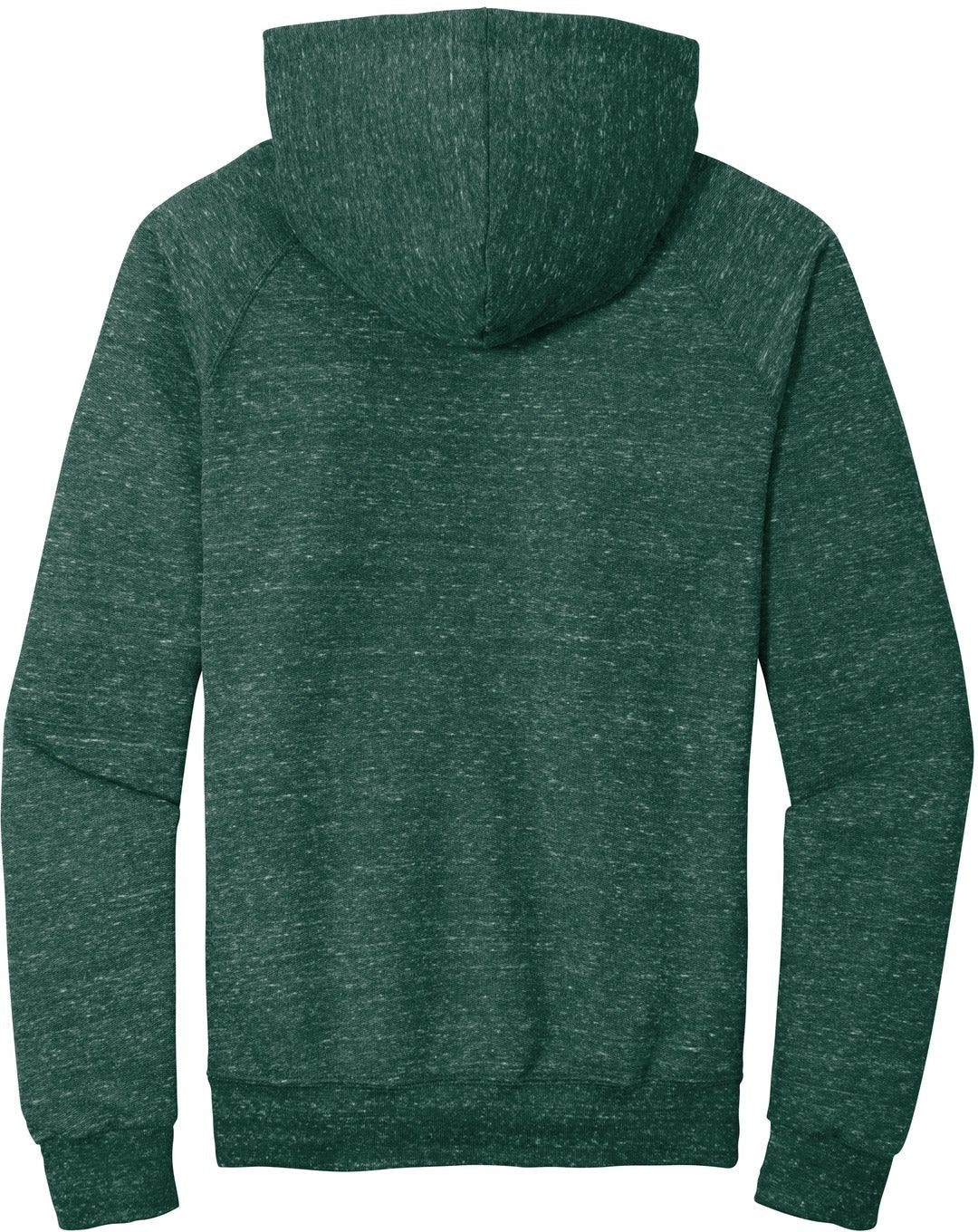 no-logo Jerzees Snow Heather French Terry Raglan Hoodie-Regular-Jerzees-Thread Logic