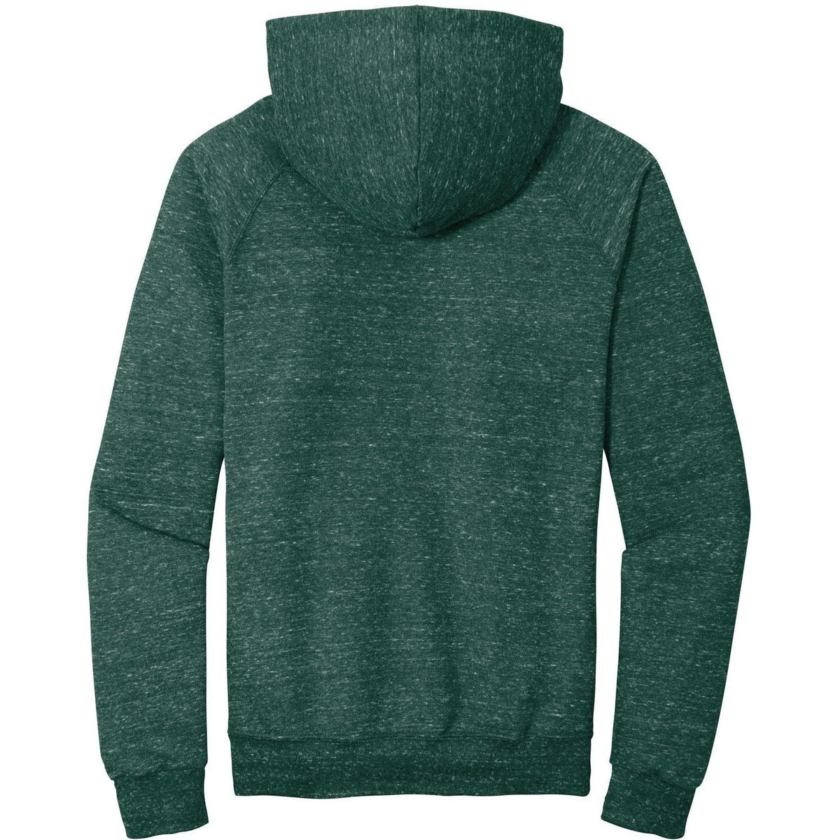 no-logo Jerzees Snow Heather French Terry Raglan Hoodie-Regular-Jerzees-Thread Logic