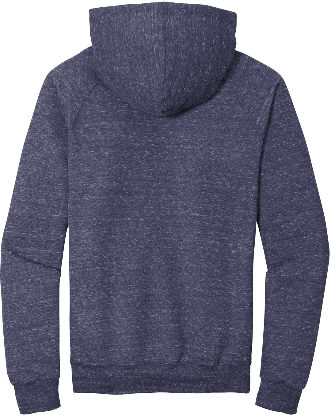 no-logo Jerzees Snow Heather French Terry Raglan Hoodie-Regular-Jerzees-Thread Logic