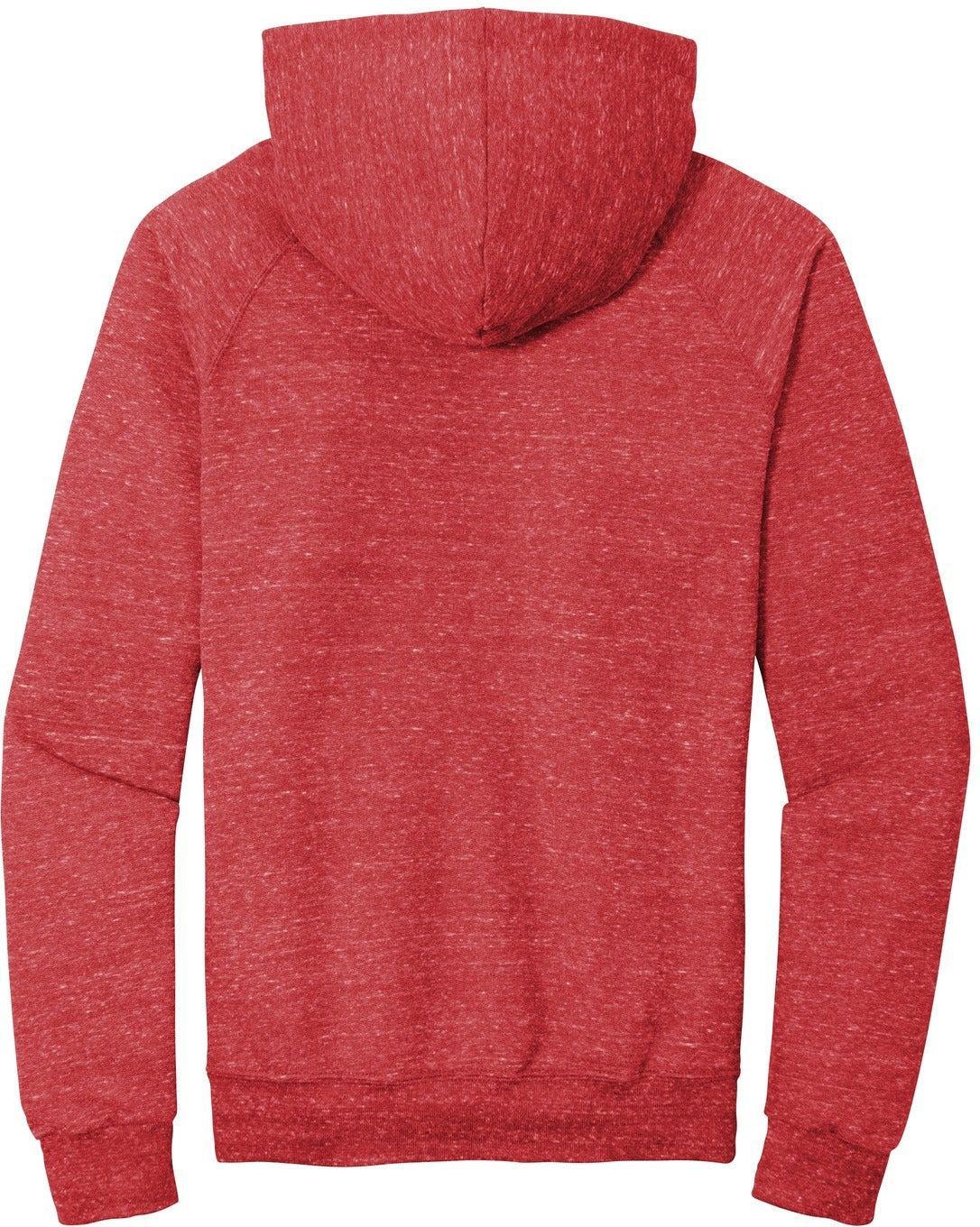 no-logo Jerzees Snow Heather French Terry Raglan Hoodie-Regular-Jerzees-Thread Logic