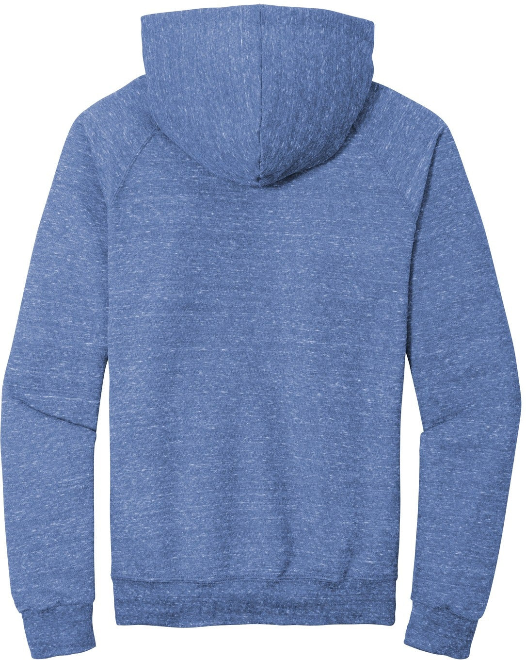 no-logo Jerzees Snow Heather French Terry Raglan Hoodie-Regular-Jerzees-Thread Logic