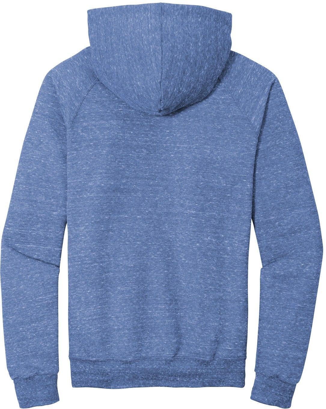 no-logo Jerzees Snow Heather French Terry Raglan Hoodie-Regular-Jerzees-Thread Logic