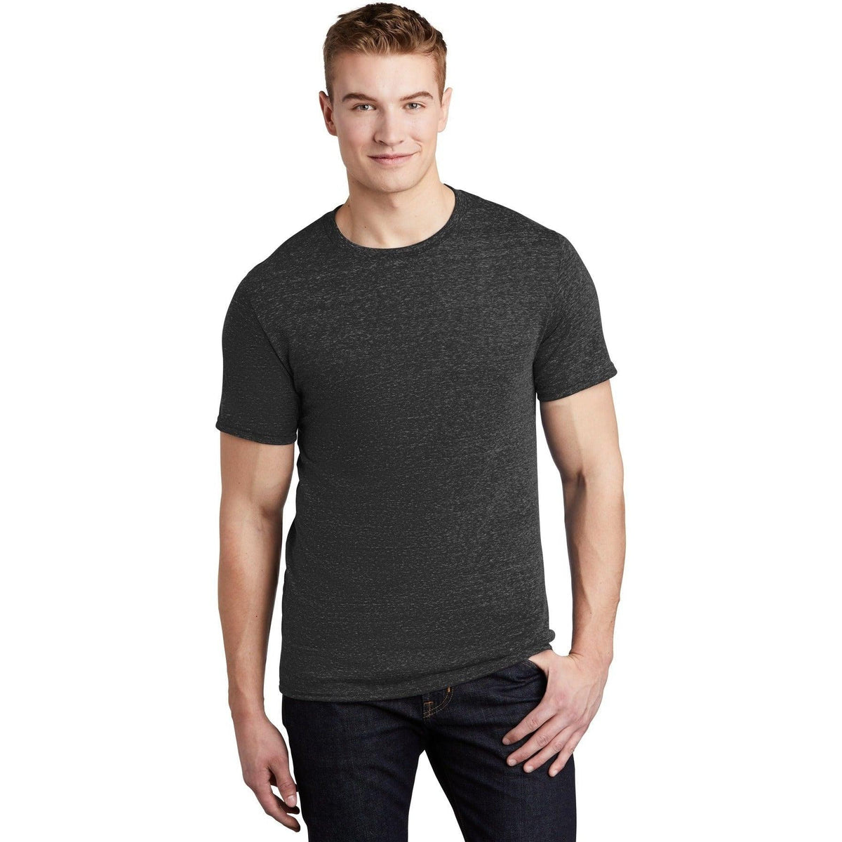 no-logo Jerzees Snow Heather Jersey T-Shirt-Regular-Jerzees-Thread Logic