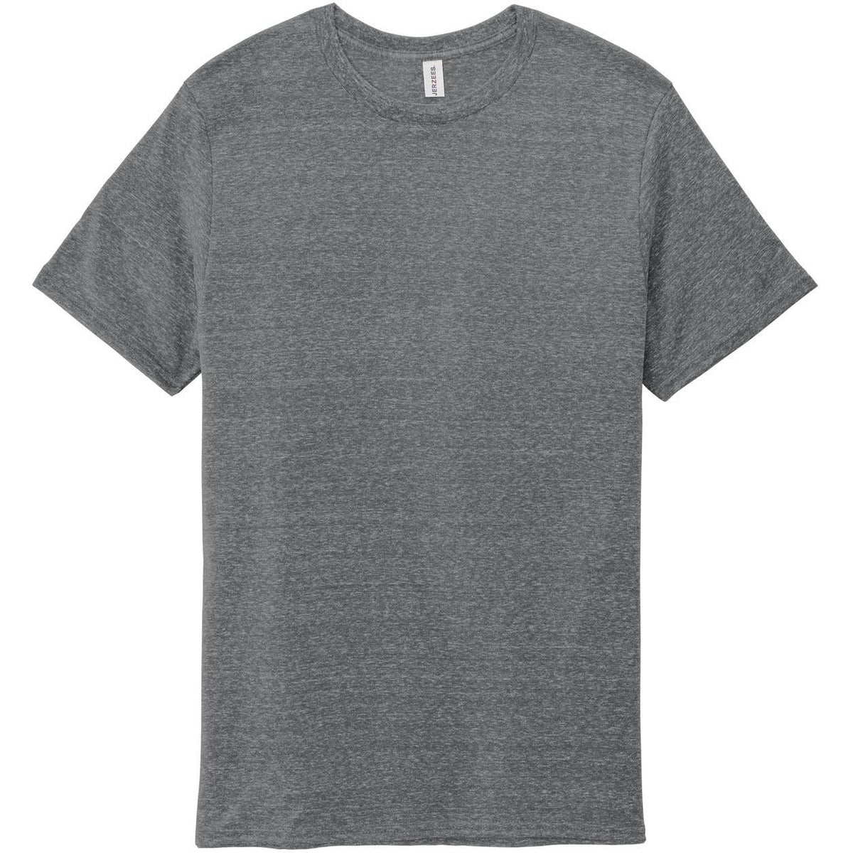 no-logo CLOSEOUT - Jerzees Snow Heather Jersey T-Shirt-Polos-Jerzees-Charcoal-S-Thread Logic