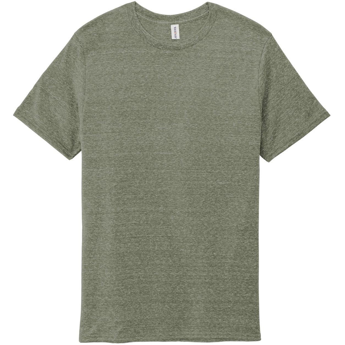 no-logo Jerzees Snow Heather Jersey T-Shirt