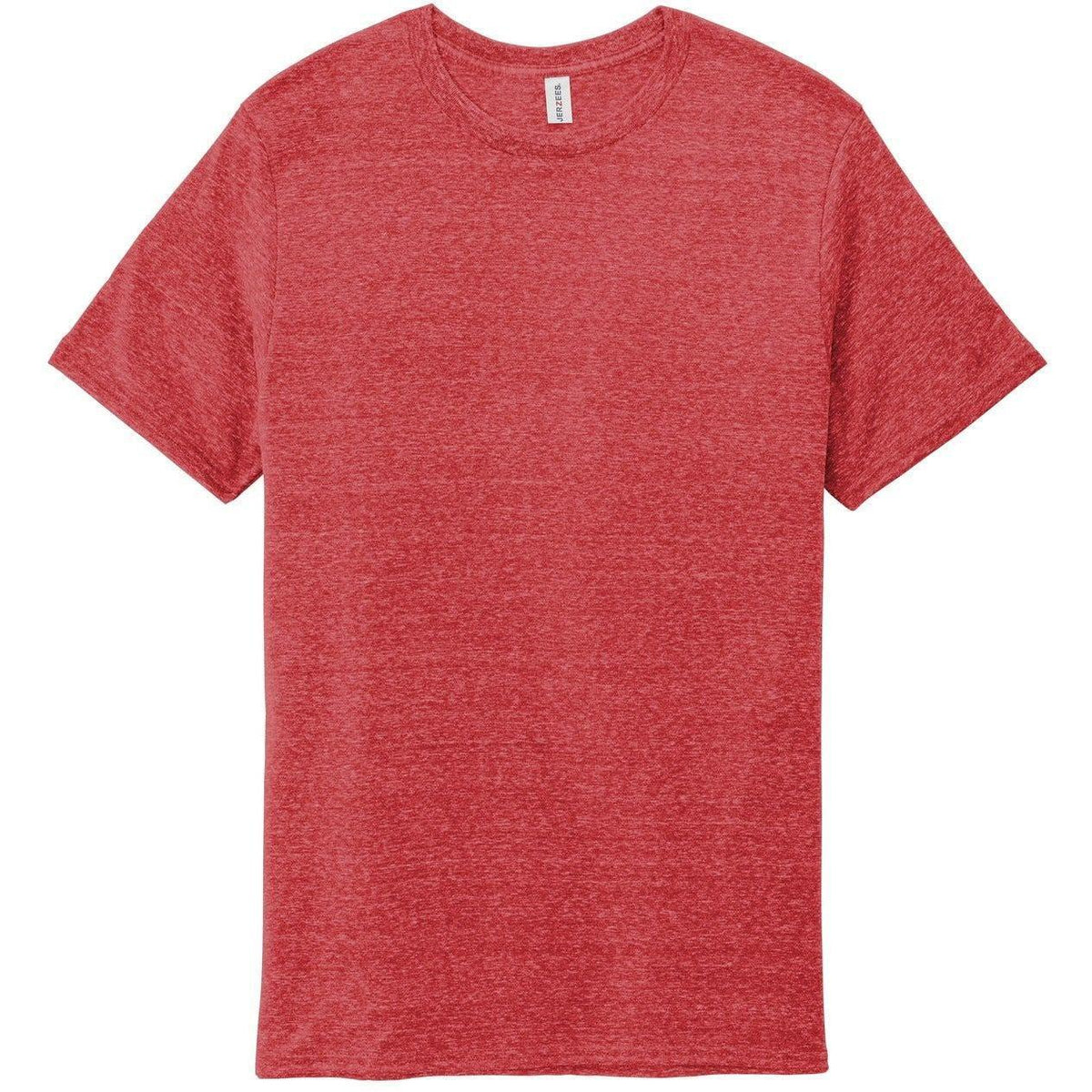 no-logo Jerzees Snow Heather Jersey T-Shirt