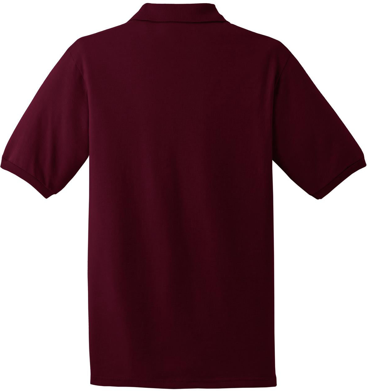 no-logo Jerzees SpotShield Jersey Knit Polo Shirt-Regular-Jerzees-Thread Logic