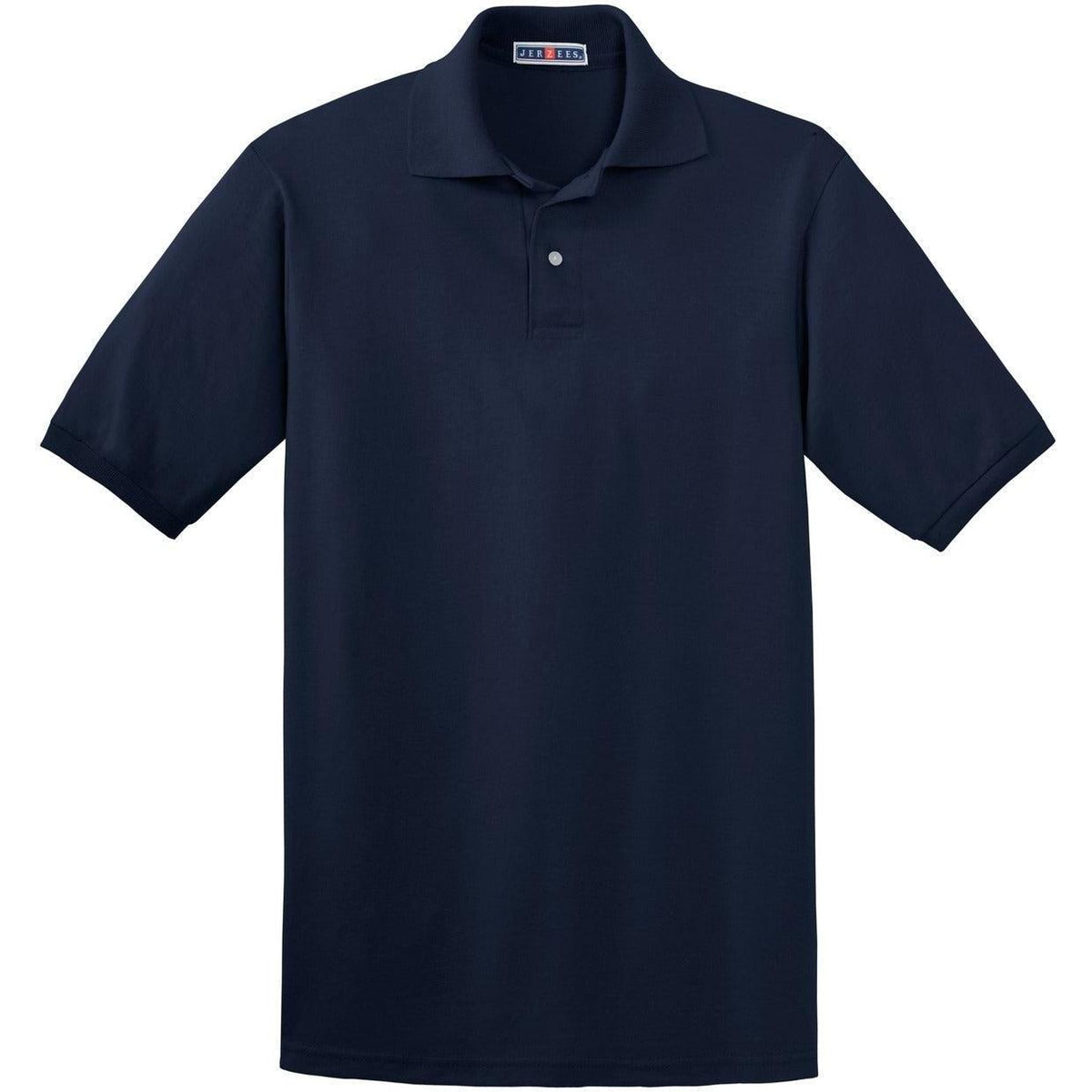 no-logo Jerzees SpotShield Jersey Knit Polo Shirt