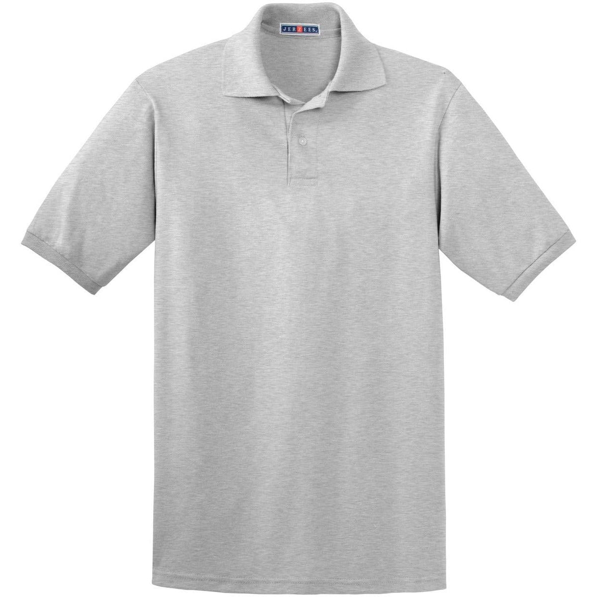 no-logo Jerzees SpotShield Jersey Knit Polo Shirt