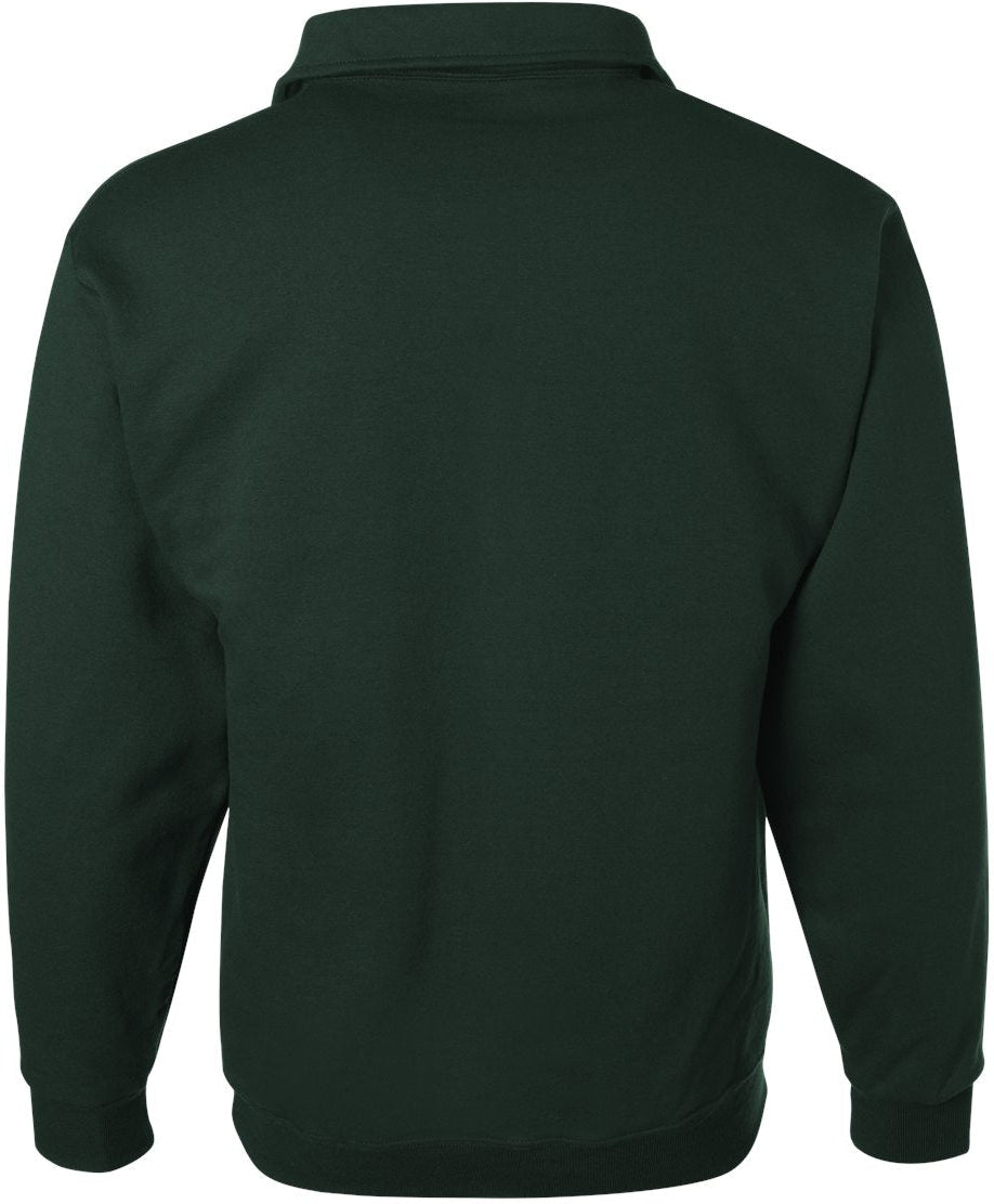 no-logo Jerzees Super Sweats NuBlend® Quarter-Zip Cadet Collar Sweatshirt-Fleece-JERZEES-Thread Logic