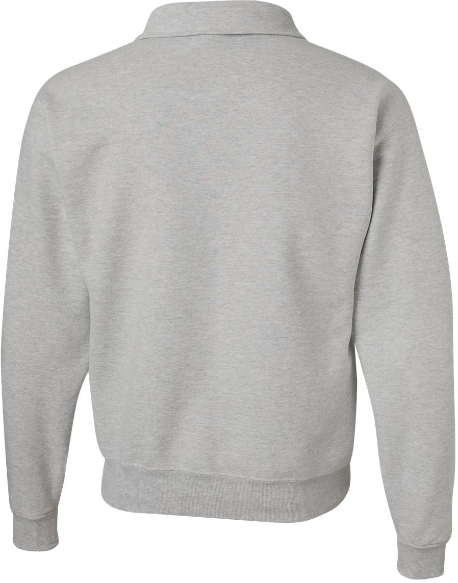 no-logo Jerzees Super Sweats NuBlend® Quarter-Zip Cadet Collar Sweatshirt-Fleece-JERZEES-Thread Logic
