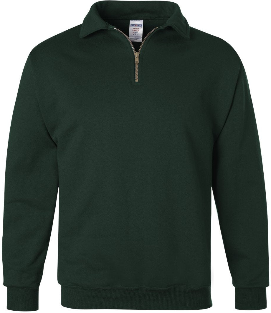 Jerzees Super Sweats NuBlend Quarter-Zip Cadet Collar Sweatshirt