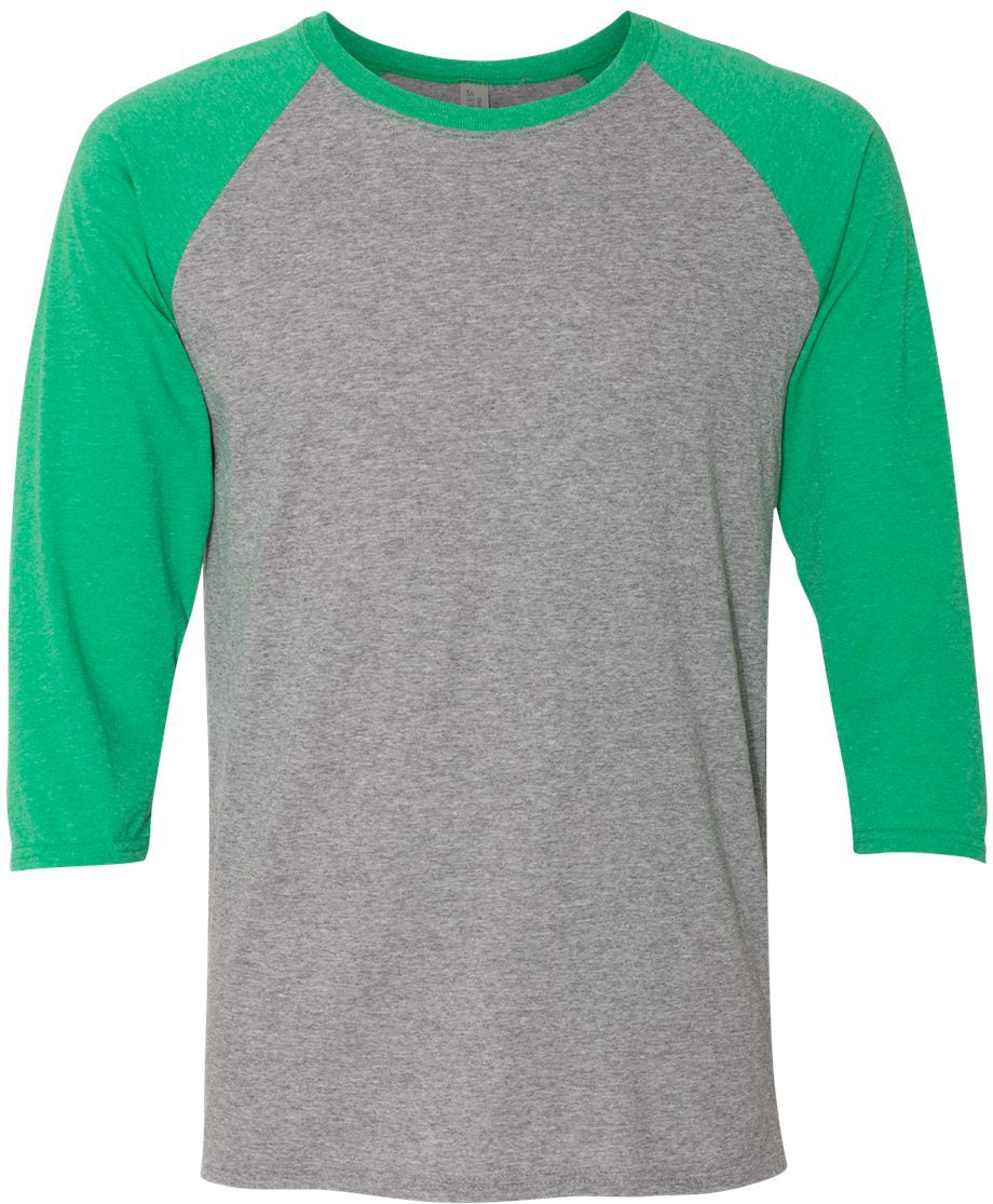 Jerzees Triblend Three-Quarter Raglan Baseball T-Shirt