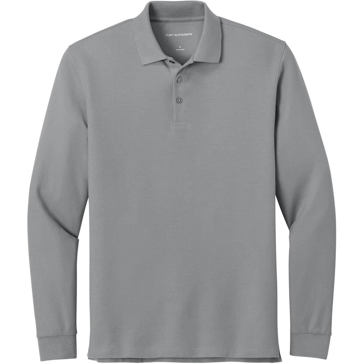 Port Authority Wearever Signature Pique Long Sleeve Polo