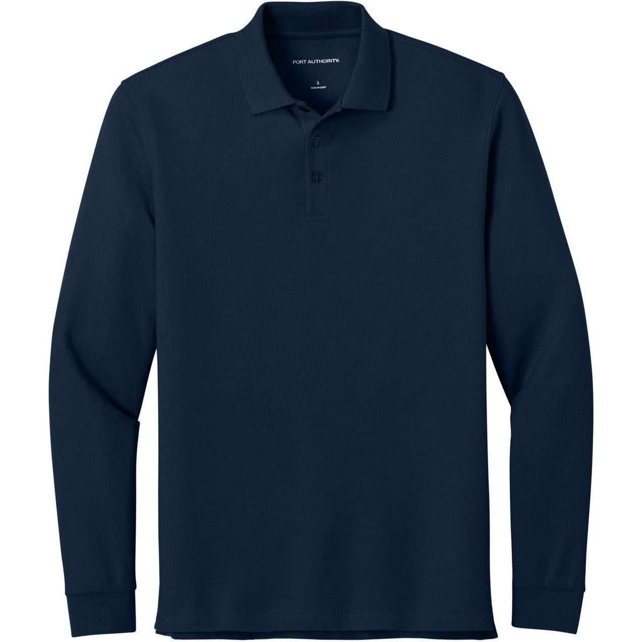 Port Authority Wearever Signature Pique Long Sleeve Polo