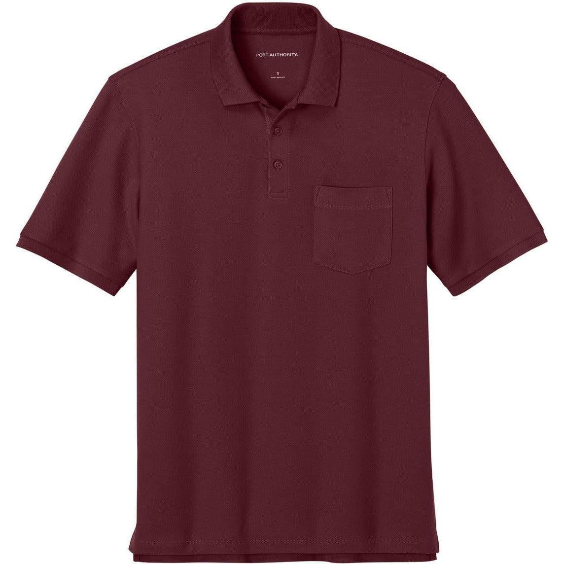 Port Authority Wearever Signature Pique Pocket Polo