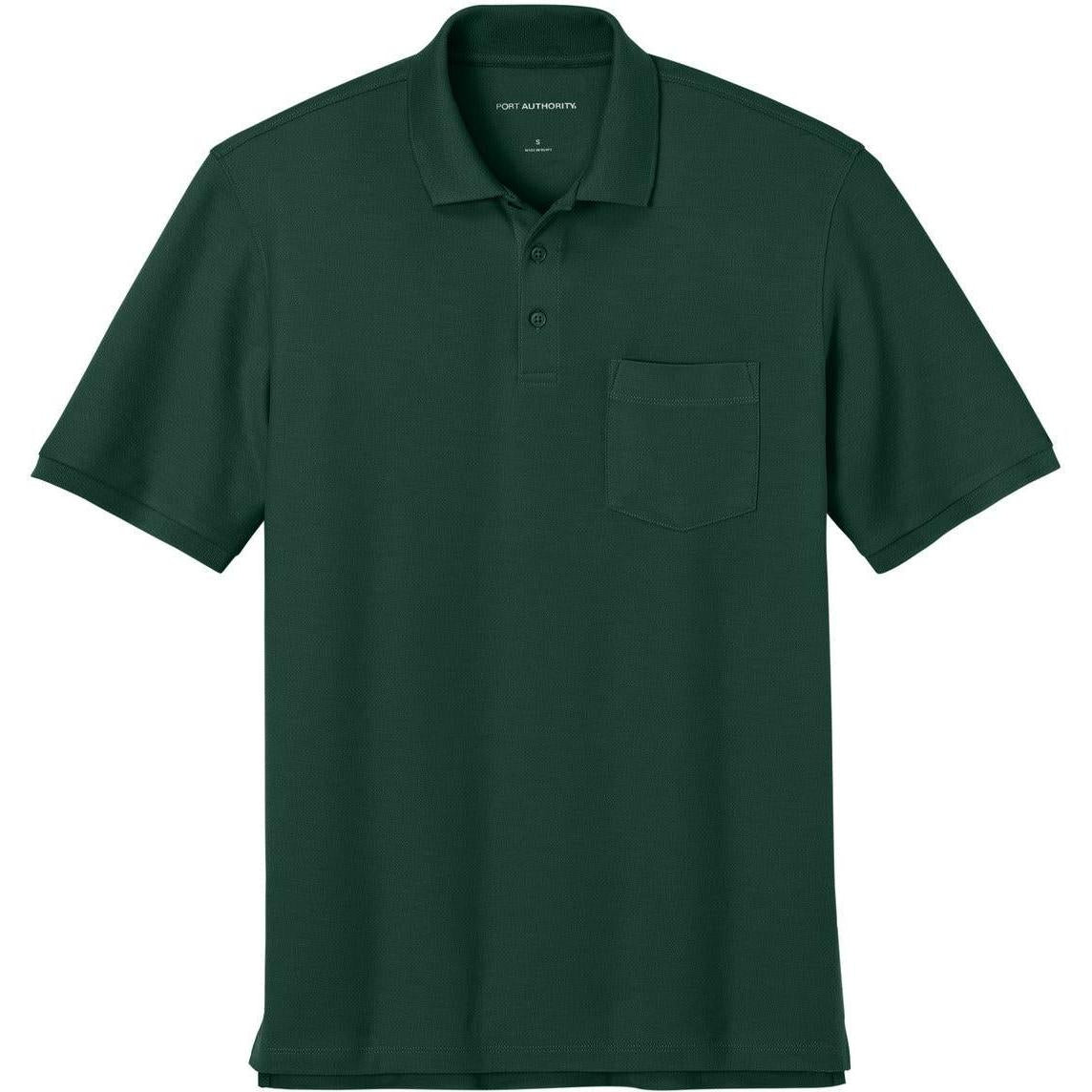 Port Authority Wearever Signature Pique Pocket Polo