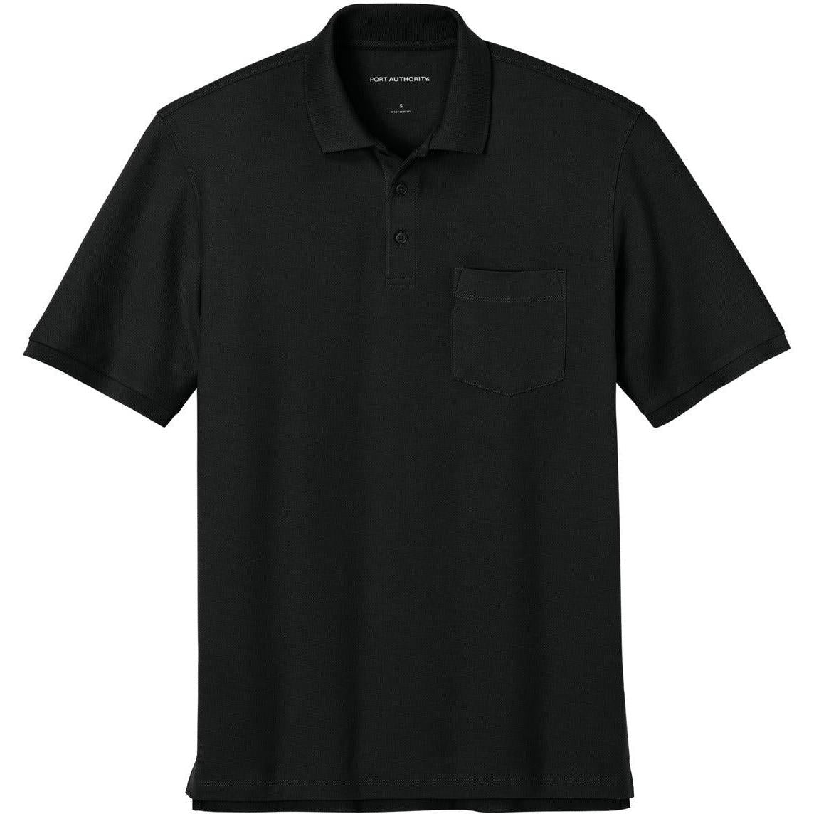 Port Authority Wearever Signature Pique Pocket Polo