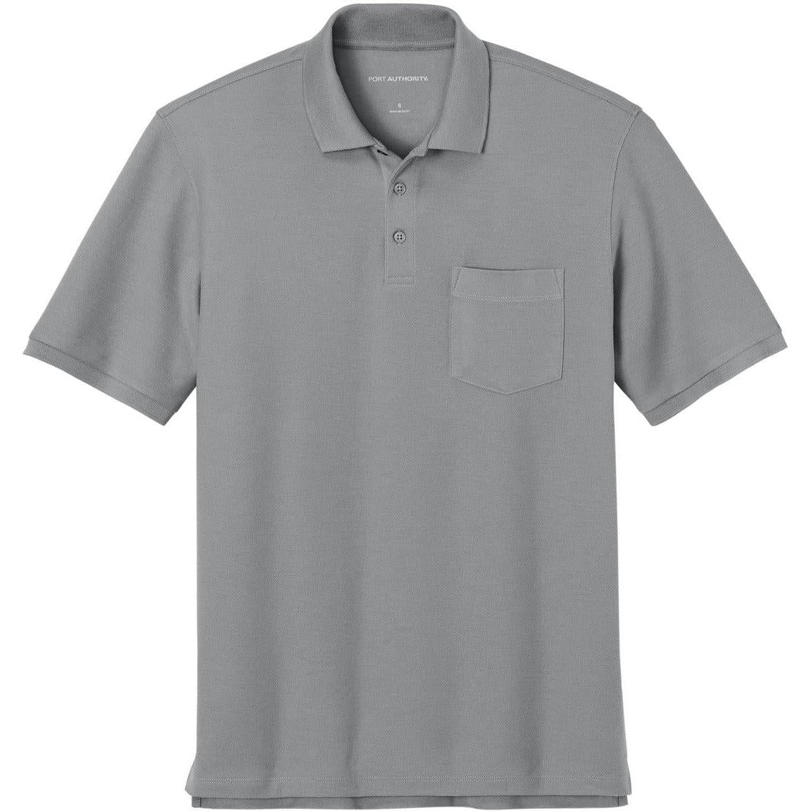 Port Authority Wearever Signature Pique Pocket Polo