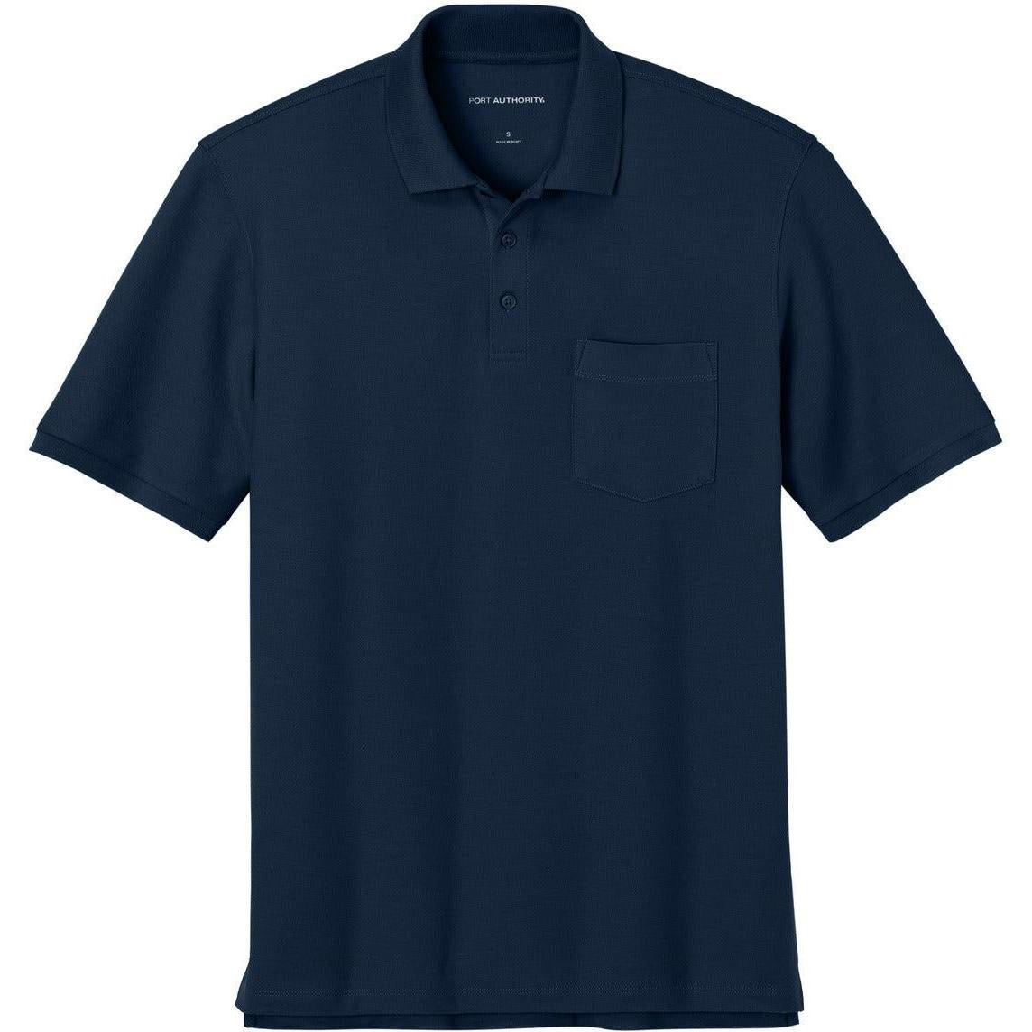 Port Authority Wearever Signature Pique Pocket Polo