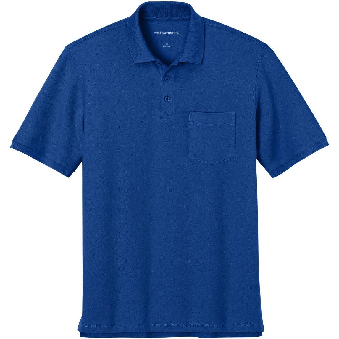 Port Authority Wearever Signature Pique Pocket Polo