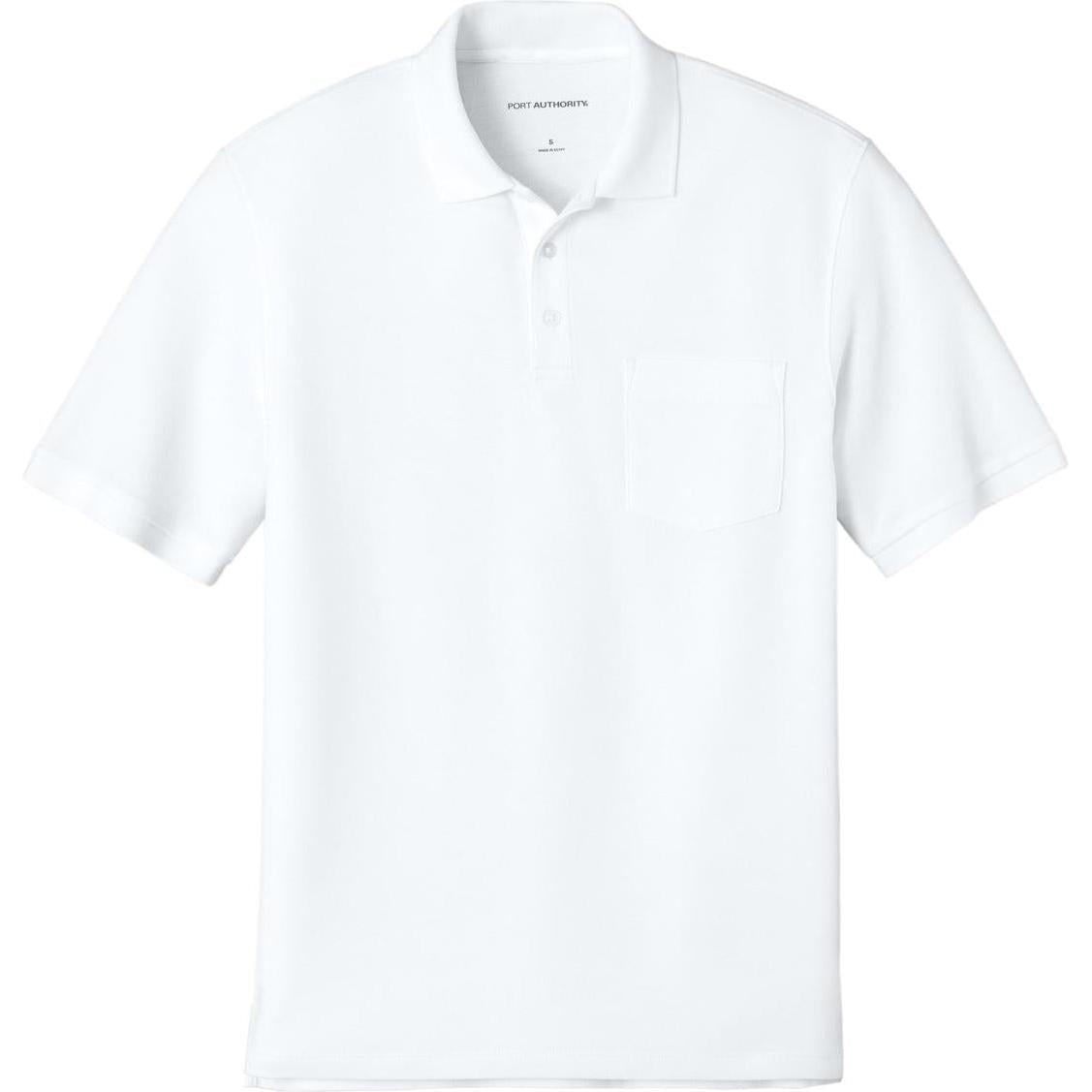Port Authority Wearever Signature Pique Pocket Polo