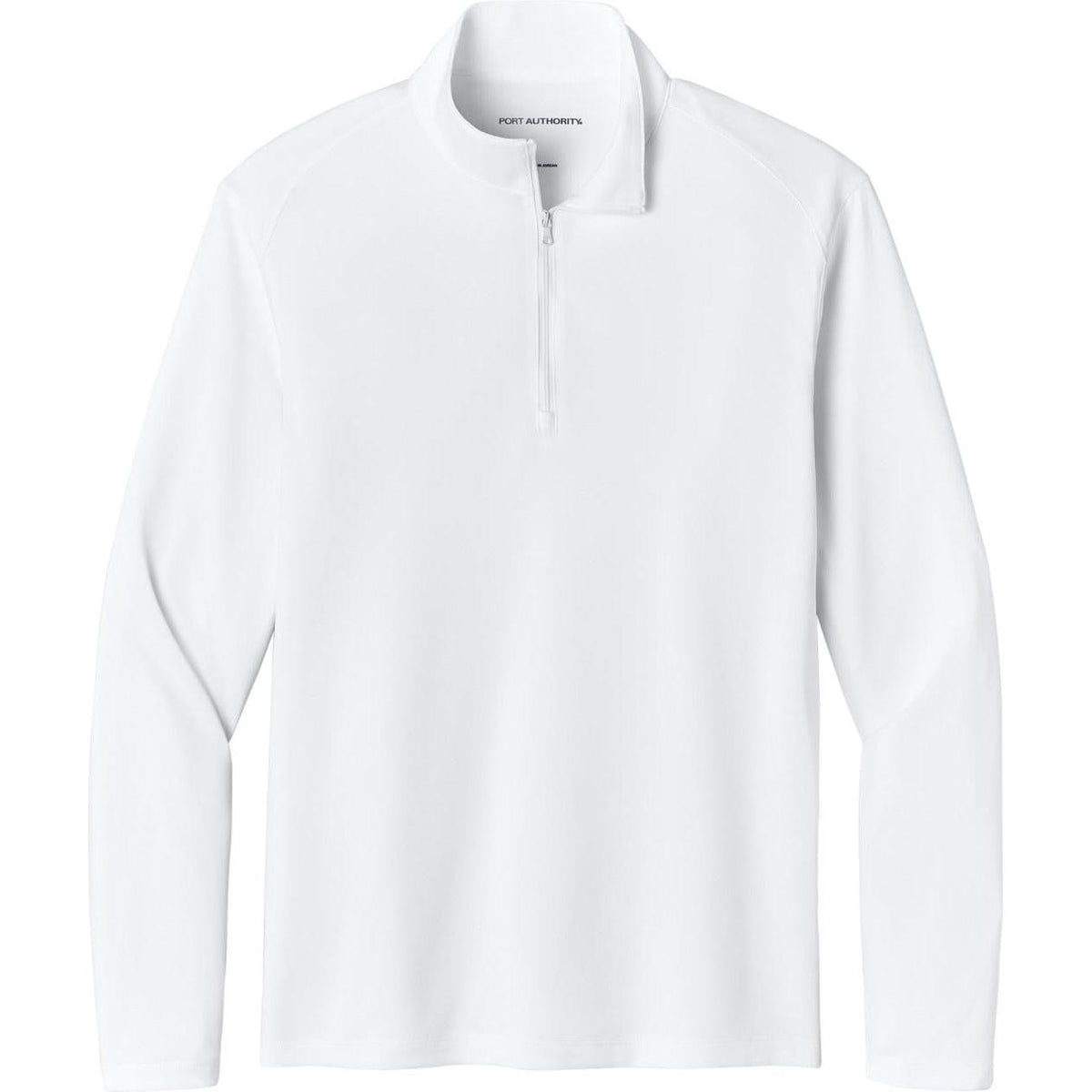 no-logo Port Authority Wearever Performance Pique 1/4-Zip