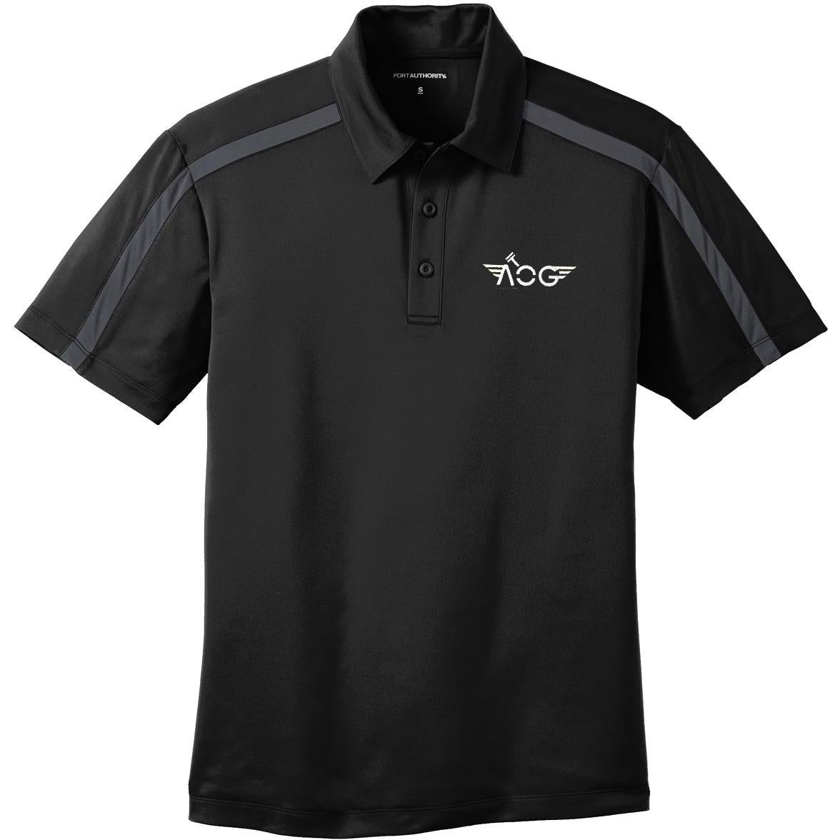 no-logo Port Authority Silk Touch Performance Colorblock Stripe-Regular-Port Authority-Thread Logic
