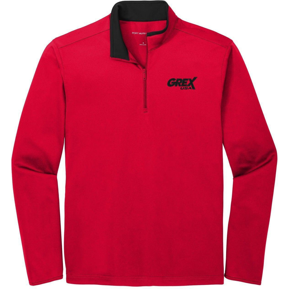 no-logo Port Authority Silk Touch Performance 1/4-Zip-Quarter Zips-Port Authority-Thread Logic
