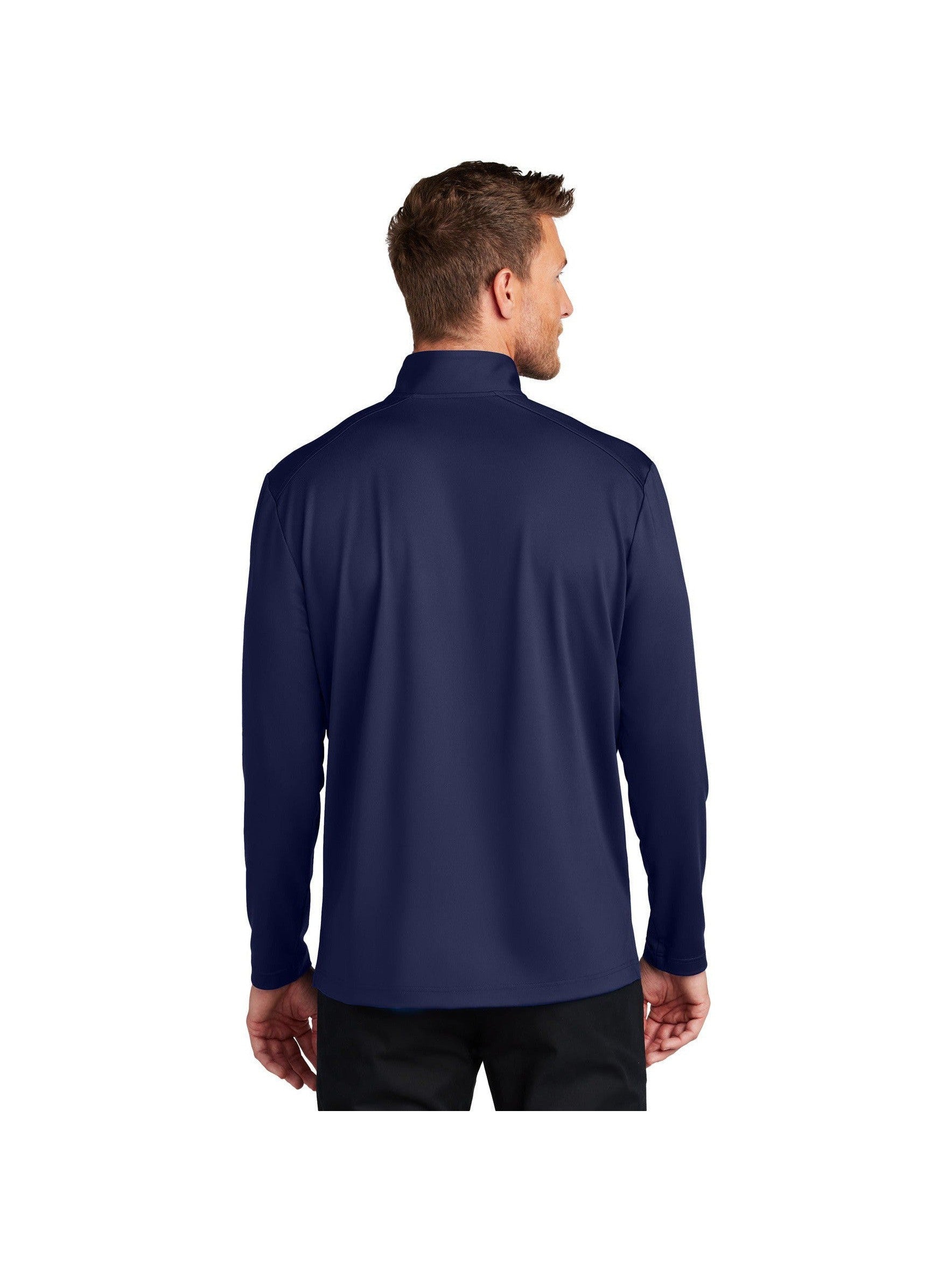 no-logo Port Authority C-FREE Double Knit 1/4-Zip-Port Authority-Thread Logic