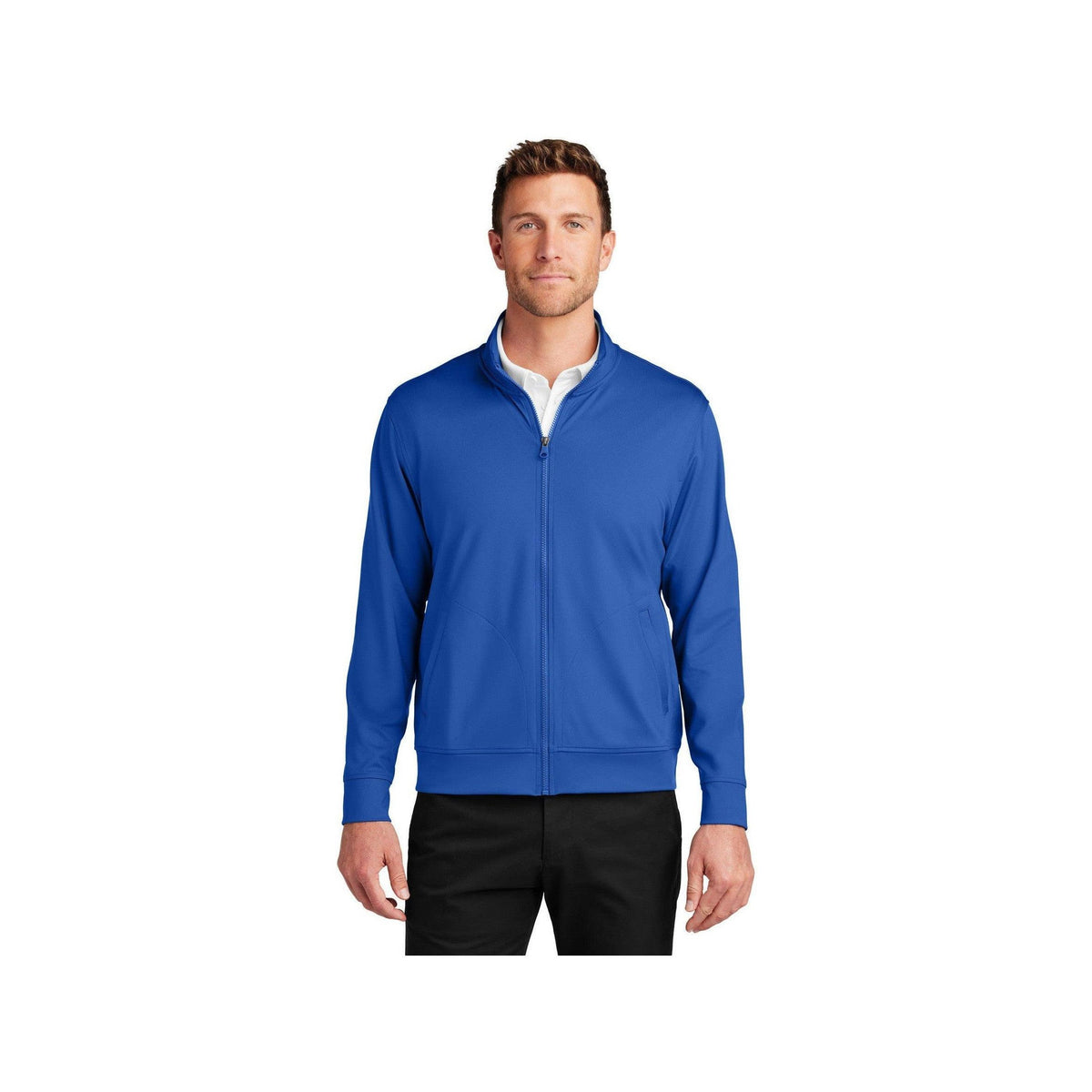 no-logo Port Authority C-FREE Double Knit Full-Zip-Port Authority-Thread Logic