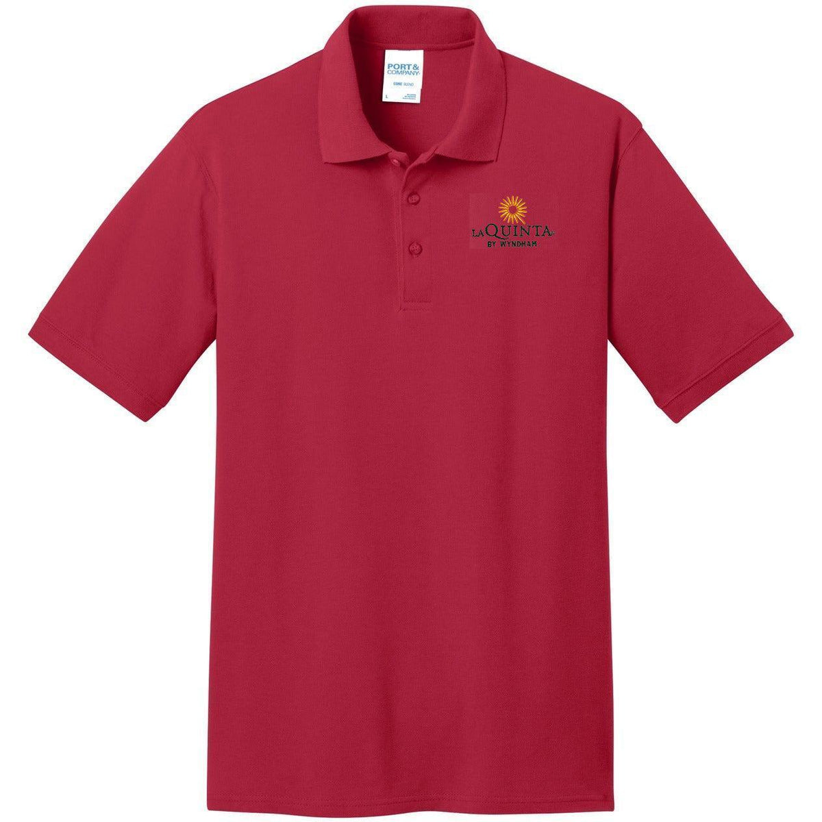 no-logo Port & Co Core Blend Pique Polo Shirt-Regular-Port Authority-Thread Logic