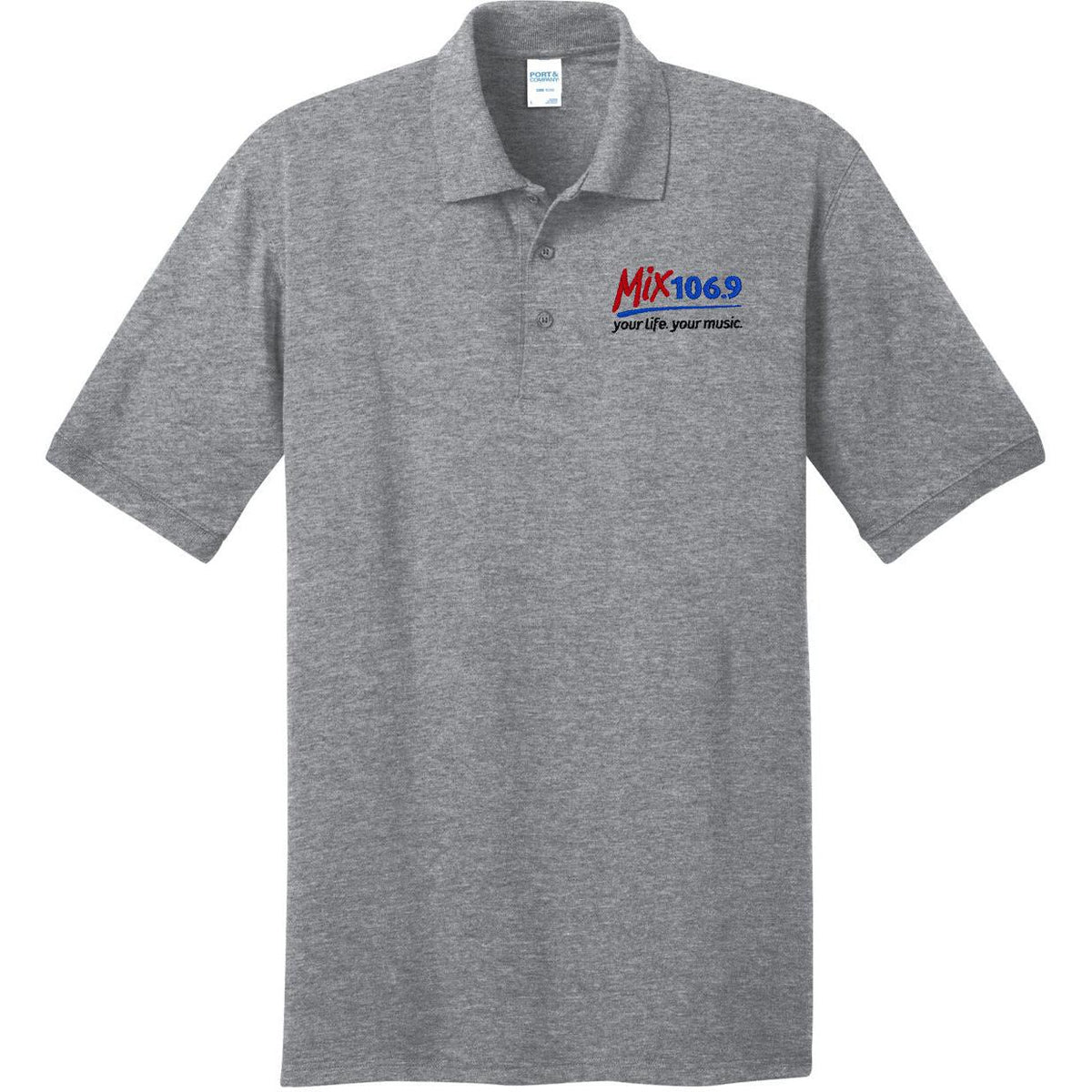 no-logo Port & Company Jersey Knit Polo Shirt-Regular-Port & Company-Thread Logic