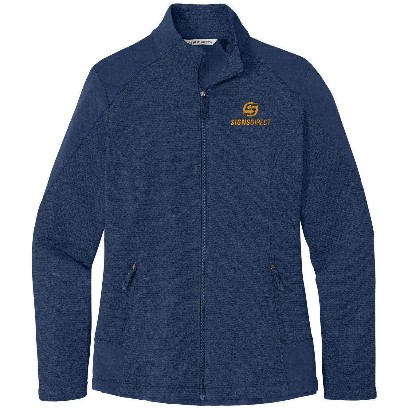 Port Authority Women's Fleece Blazer – Sizes XS To 4XL – Solid Button Front – M-L298