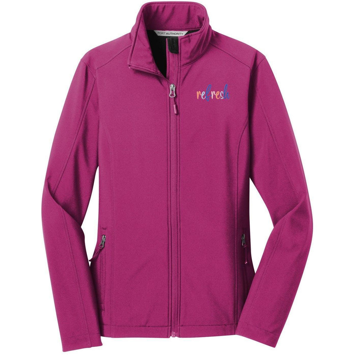 no-logo Port Authority Women's Core Soft Shell Jacket-Regular-Port Authority-Thread Logic