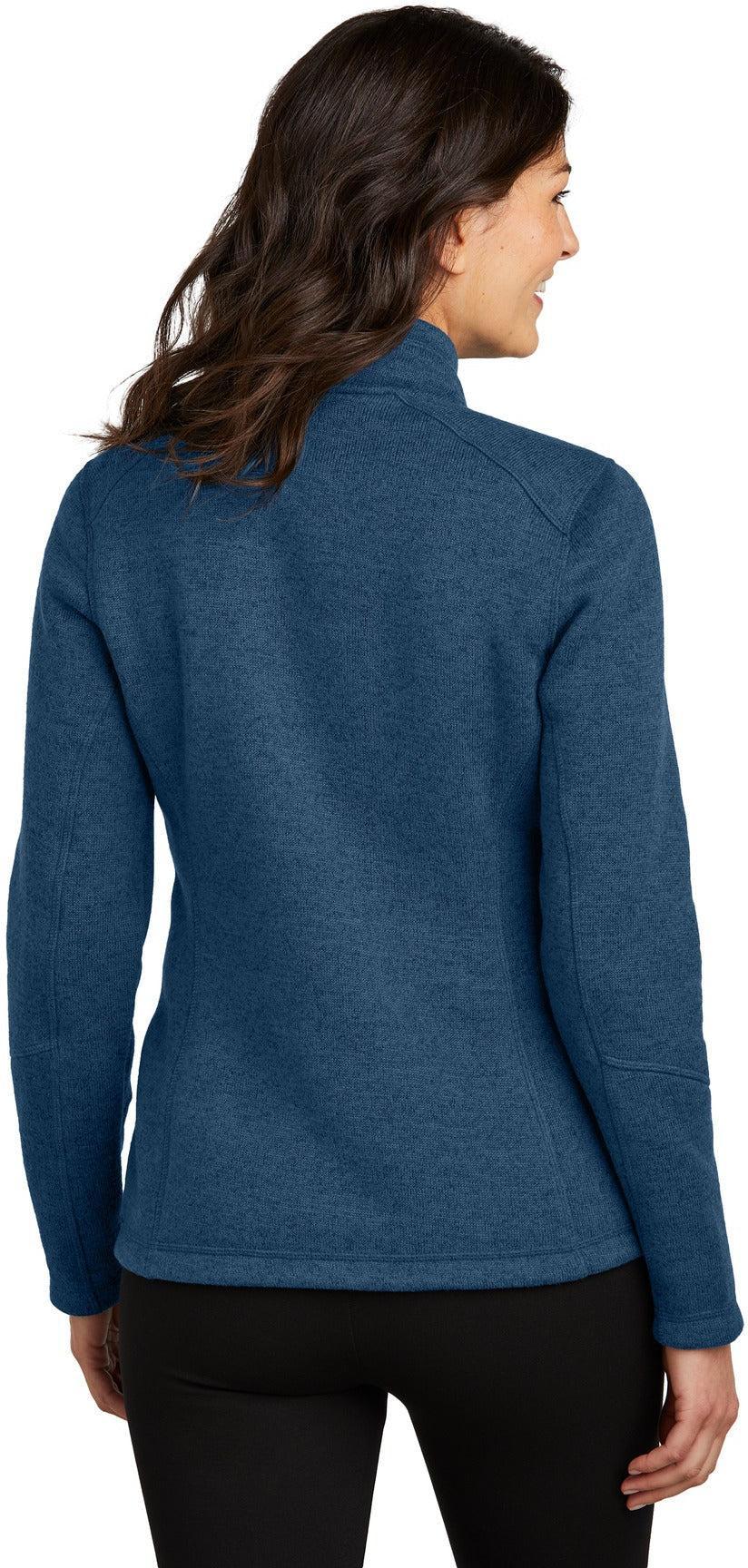 no-logo Port Authority Ladies Arc Sweater Fleece Jacket-Port Authority-Thread Logic