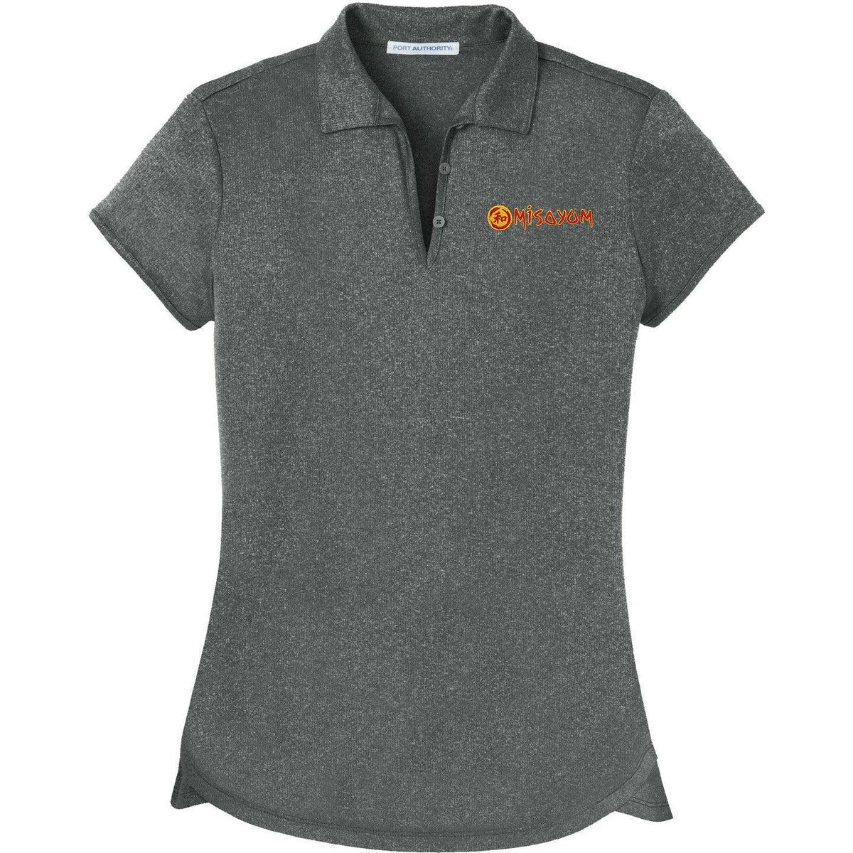 no-logo Port Authority Women's Trace Heather Polo-Regular-Port Authority-Thread Logic