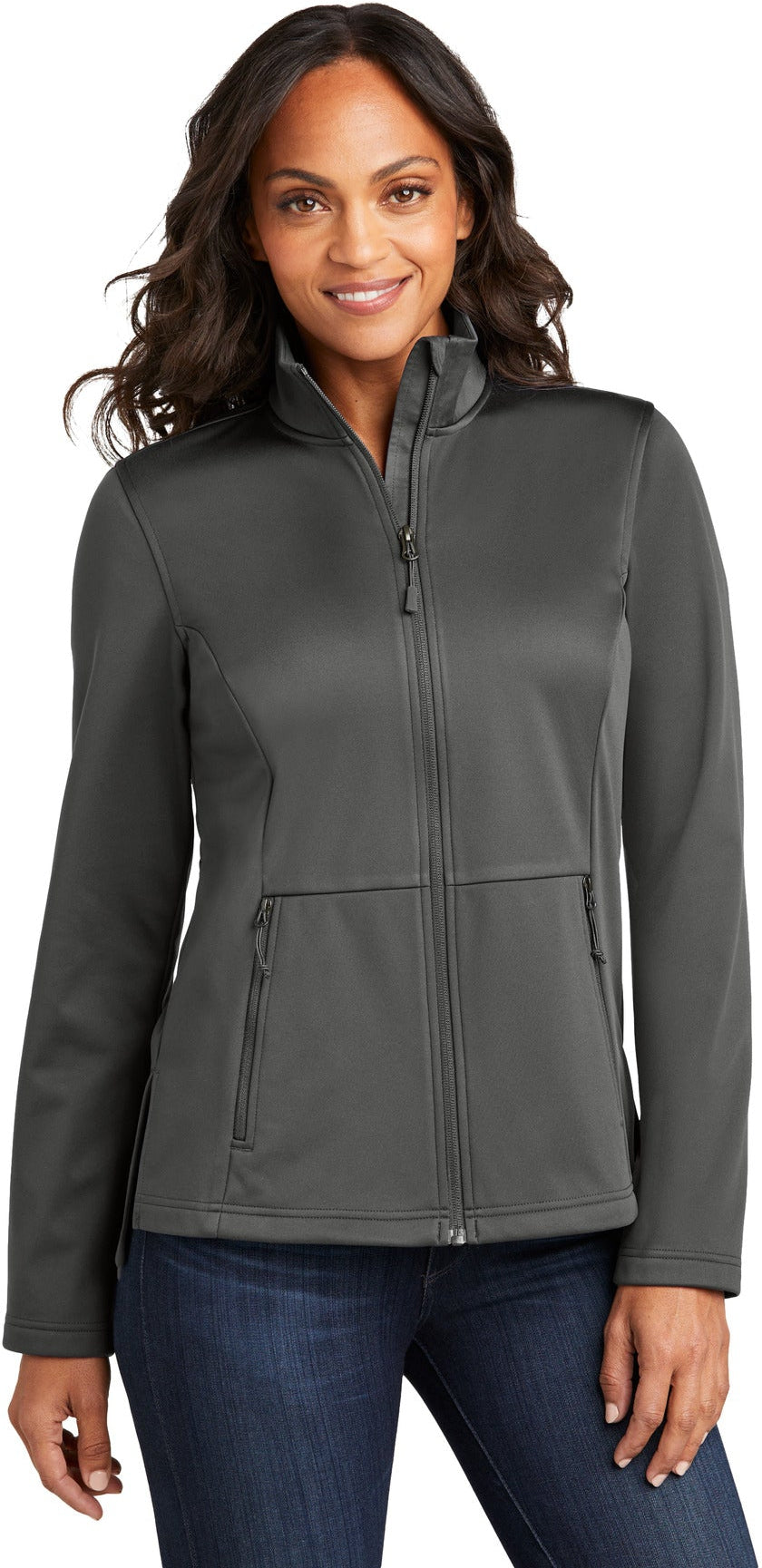 no-logo Port Authority Ladies Flexshell Jacket-Port Authority-Thread Logic