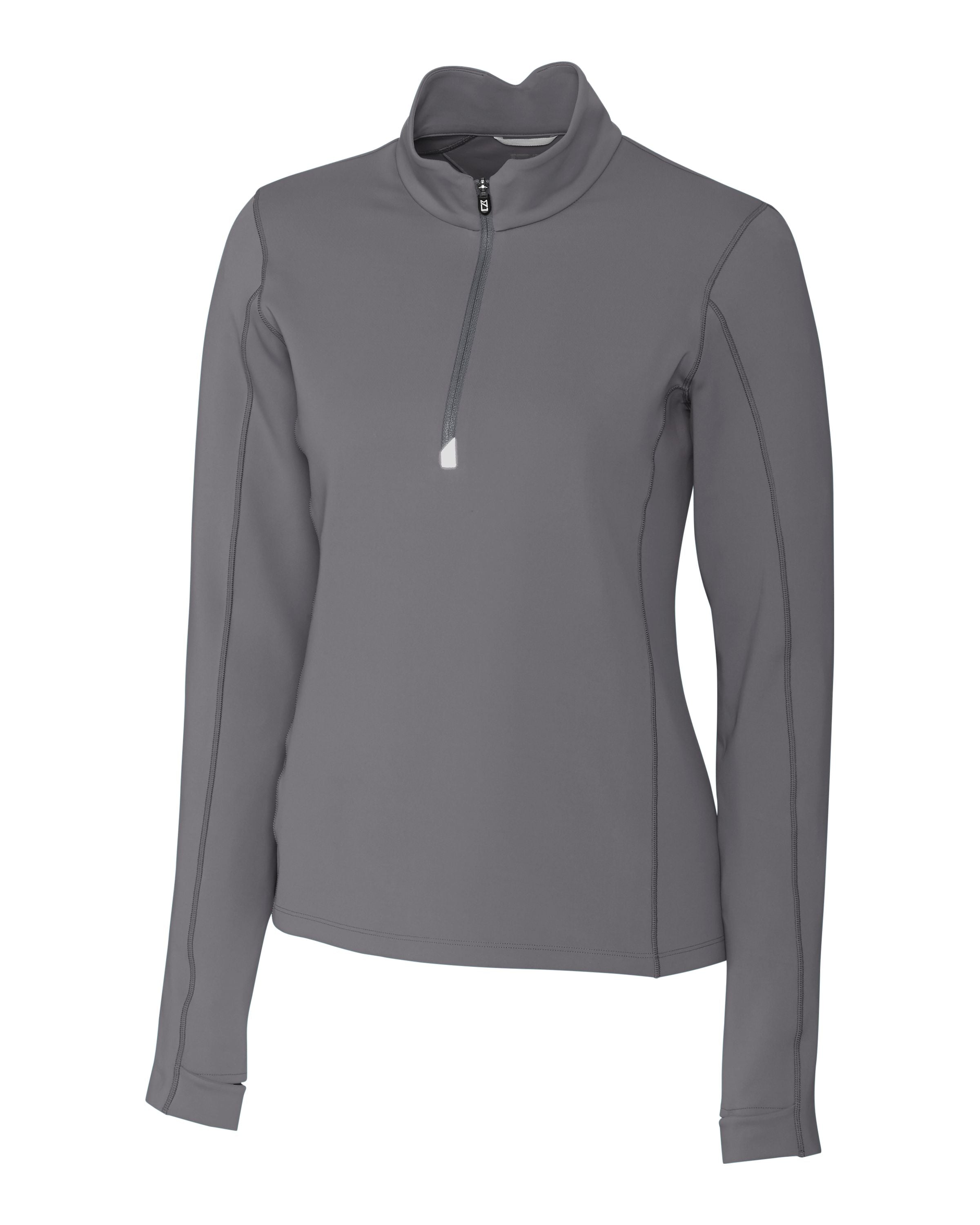 Cutter & Buck Traverse Stretch Quarter Zip Ladies Pullover