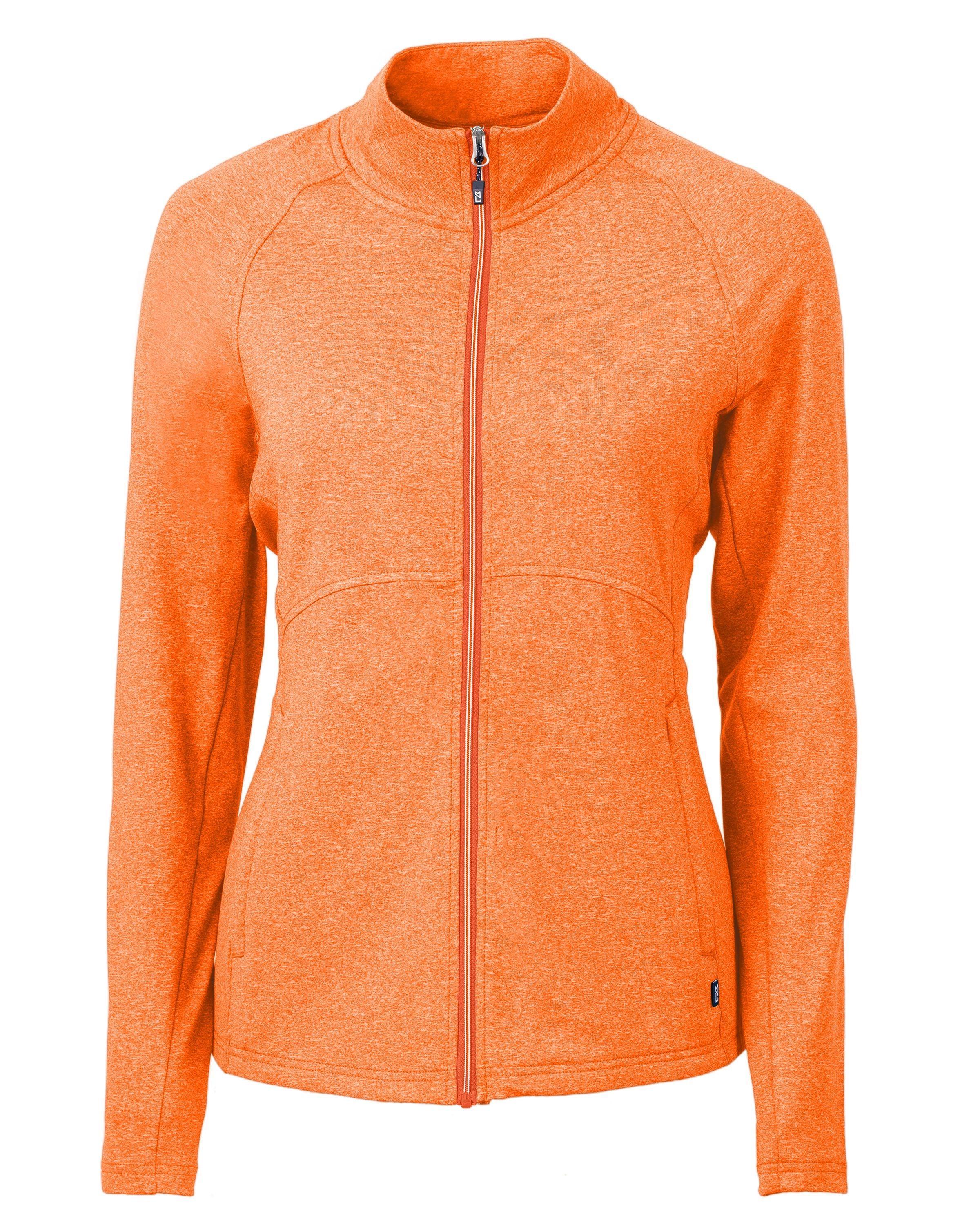 Cutter & Buck Adapt Eco Knit Heather Recycled Women's Full Zip