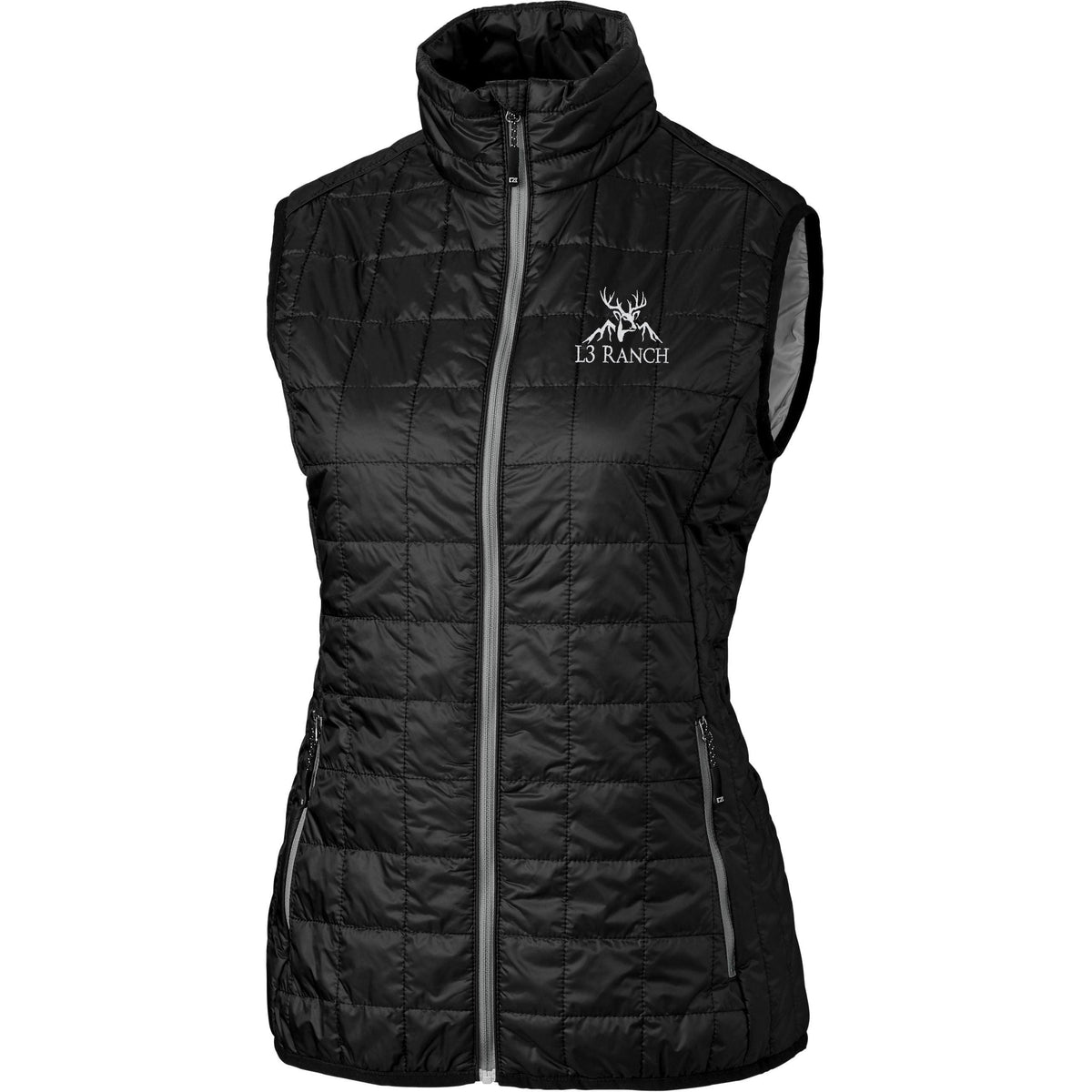 no-logo Cutter & Buck Women's Rainier Vest-Vests-Cutter&Buck-Thread Logic