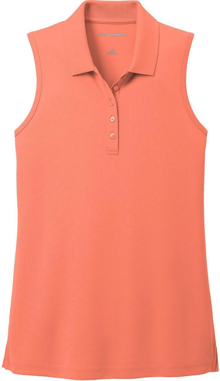 Port Authority Women's Dry Zone UV Micro-Mesh Sleeveless Polo