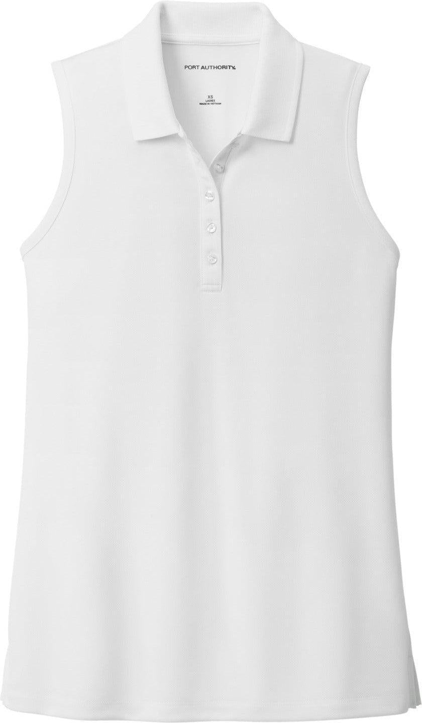 Port Authority Women's Dry Zone UV Micro-Mesh Sleeveless Polo