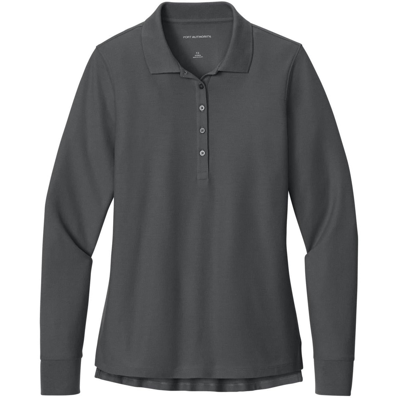 Port Authority Ladies Wearever Signature Pique Long Sleeve Polo