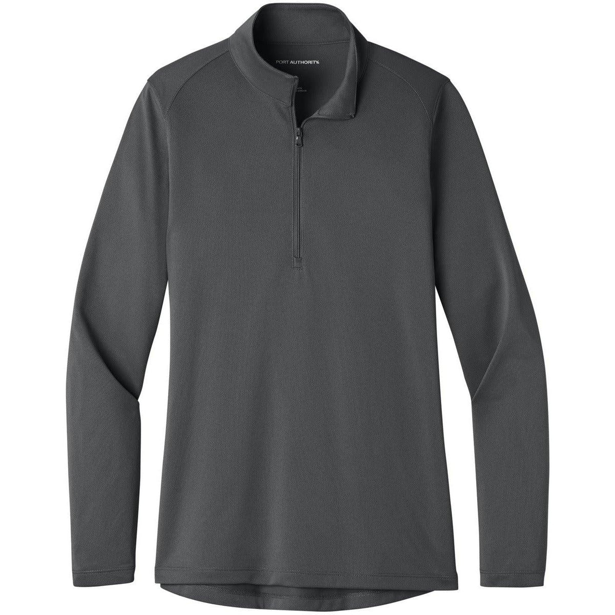 no-logo Port Authority Women's Wearever Performance Pique 1/4-Zip