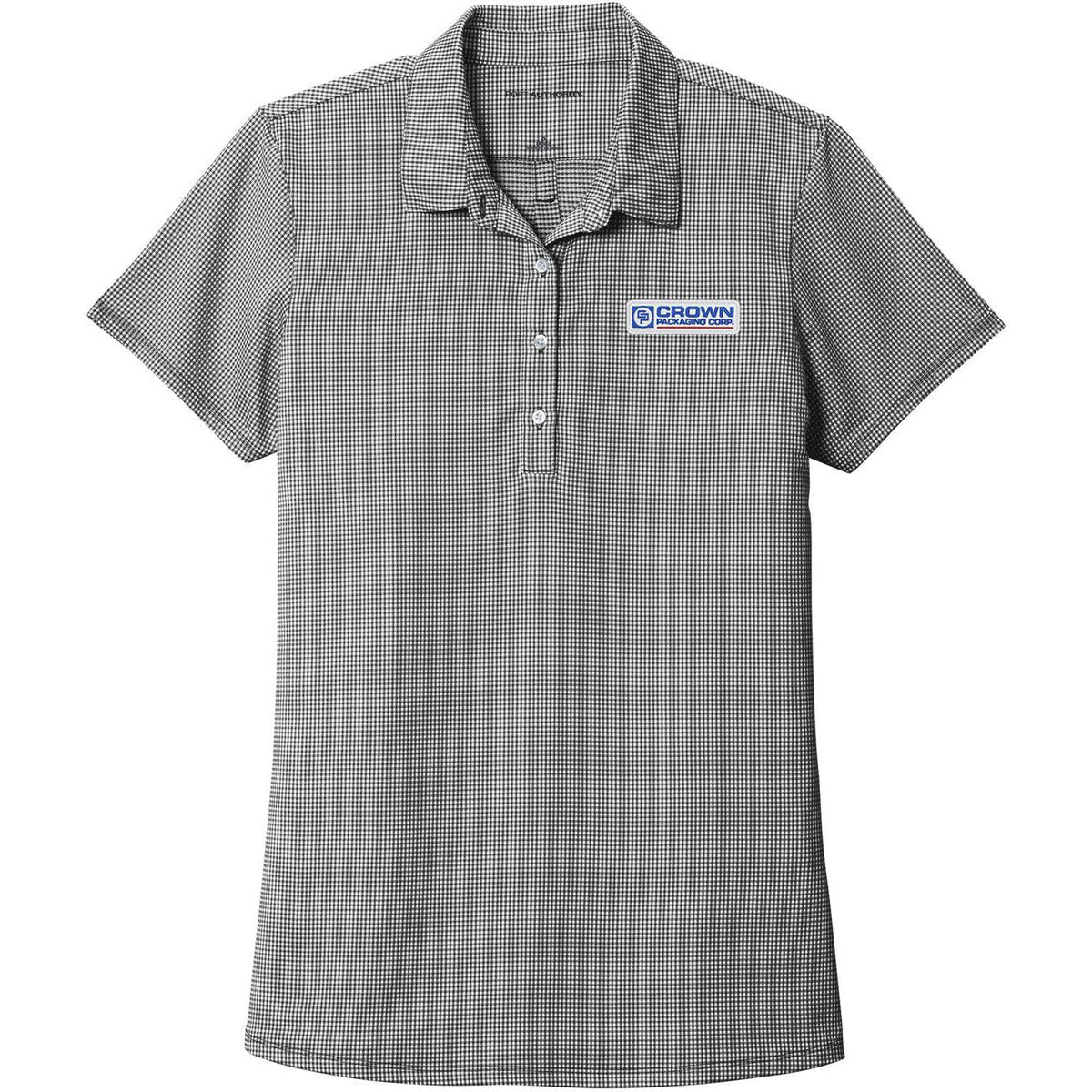 no-logo Port Authority Women's Gingham Polo-Active-Port Authority-Thread Logic