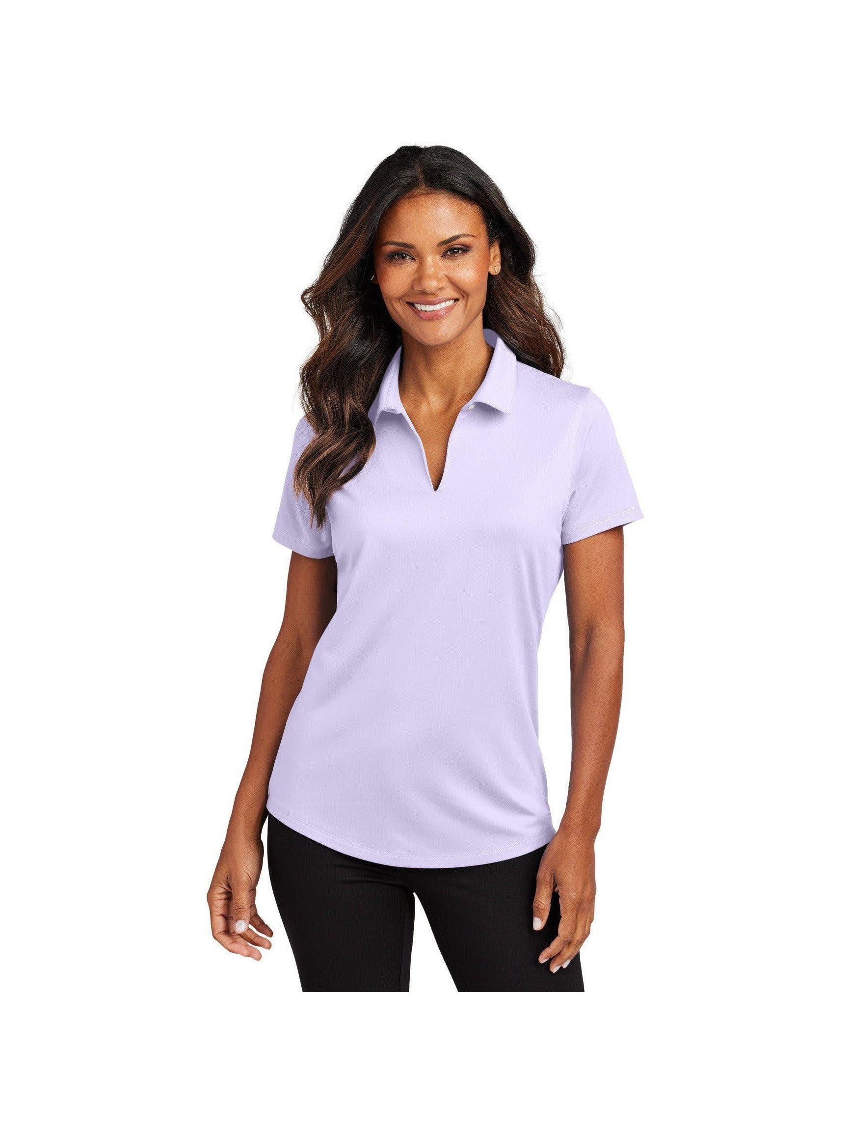 no-logo Port Authority Ladies City Stretch Polo-Port Authority-Thread Logic
